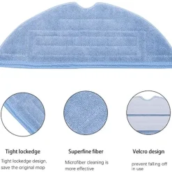 Discount INF Tillbehör borstar/filter/moppdukar 14 delar Roborock S7/S7 Plus/T7/T7 Plus/T7S/T7S Plus