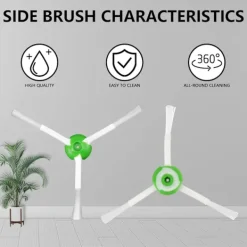 Hot INF Tillbehör för robotdammsugare iRobot Roomba i7, i7+, E5, E6, i6, i3, i3+ 16 delar