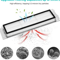 Hot INF Tillbehör Roborock S6/S60/S65/S5 Max/T6 / 20 delar