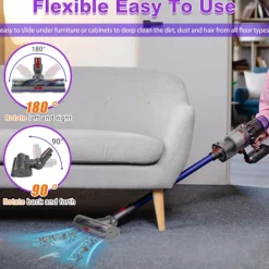 Outlet INF Uppgraderad Motorhead Rengöringshuvud för Dyson V10 Dammsugare