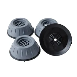Online INF Vibrationsdämpande fötter till tvättmaskin/torktumlare Grå 4-pack