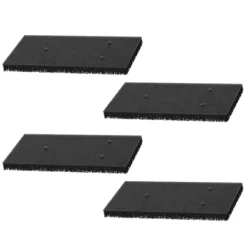 Hot INF-filter för torktumlare 4-pack Whirlpool 481010716911 Sort Svart