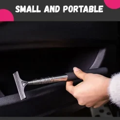 New Infällbar backspegelvisare med lagerborsthuvud Bil Backspegelvisare Rengöringsverktyg svartsvart