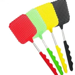 Infällbar flugsmälla för hemmabruk, manuell flugsmälla 1 slumpmässig provstorlek + 3 slumpmässiga värdestorlekar