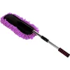 Discount Infällbar fönsterrengöringsborste i rostfritt stål, dammvippa, lila