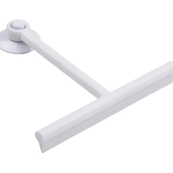 Online Infällbar fönsterskrapa, komfortgrepp glasskrapa, PP/TPE-material duschskrapa med sugkopp ZD Q