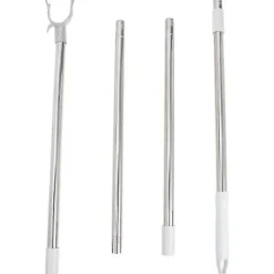 Best Infällbar Multi Teleskopisk Klädstång Klädhängare Gaffel Klädhängare Shepherds Krok Pickup Grabber