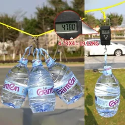 Discount Infällbar tvättlina, 8 m, 185 g, vindtät, inga klädnypor behövs för att fästa, tvättlina, bärbart hängande klädställ för resor (gul)