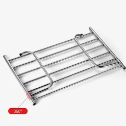 New Inomhus Klädställning, 10 Nivåer Justerbar Balkong Klädtork, Rostfritt Stål Utdragbara Handduksstänger För Hemleveranser Med 360 Graders Rotation (Telescopic) 50-86cm long | Fyndiq