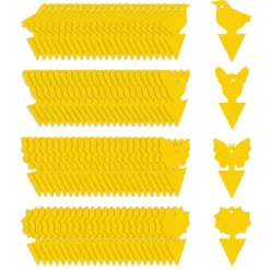 Insektfälla 48 st, Flugfälla Klibbig Dubbelsidig Gul Flugfälla