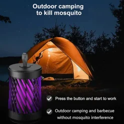 Insektsdödare, elektrisk myggdödare, myggdödande lampa, insektsfälla, hängbar myggdödande lampa