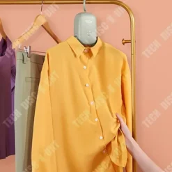 Discount TECH DISCOUNT Intelligent klädhängare - TD® - Portabel - PTC keramik - Skydd mot avstängning - Grå