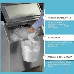 Best Ismaskin Rengöringsmedel Avkalkare - 12-pack Ismaskin Rengöringstabletter för Kylskåp