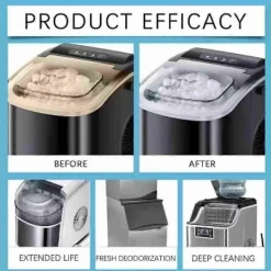 Best Ismaskin Rengöringsmedel Avkalkare - 12-pack Ismaskin Rengöringstabletter för Kylskåp