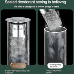 Discount Isolera Lukt och Förebygg Kackerlackor - Golvbrunnsfilter i Rostfritt Stål