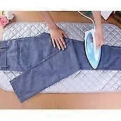 Hot Isolerad Strykbräda Ångstrykningsfilt Bomull Bärbar Bordsstrykningsmatta för Tvätt 48*80cm