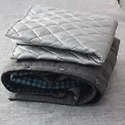 Hot Isolerad Strykbräda Ångstrykningsfilt Bomull Bärbar Bordsstrykningsmatta för Tvätt 48*80cm