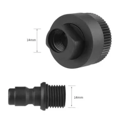 Hot 3-i-1-spraymunstycke för biltvättmaskin Multifunktion 1/4 tum snabbkopplingsplugg 3000PSI högtryckstvätt