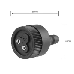 Hot 3-i-1-spraymunstycke för biltvättmaskin Multifunktion 1/4 tum snabbkopplingsplugg 3000PSI högtryckstvätt