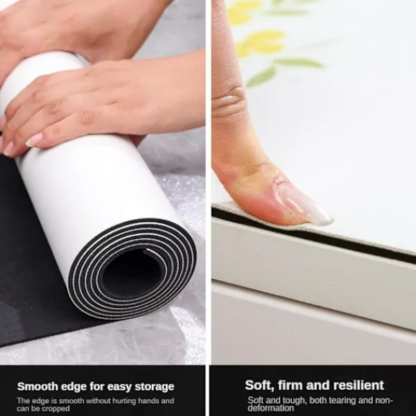 New (J, 60x60cm/24x24in) Vattentätt Skydd för Tvättmaskin och Torktumlare, Förtjockat Skydd för Tvättmaskin, Halkfritt Dammskydd för Kylskåp, Dammskydd för Hemmakök | Fyndiq