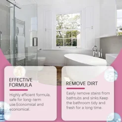 Discount Jakehoe Avkalkningsmedel för Badrum, Kök, Multifunktionell Rengöring, Kakel, Glas, Rengöringsmedel