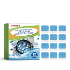 Discount Jakehoe Rengöringsblad för Tvättmaskin, Rengöring av Trumma, Rengöring av Smuts, Luktborttagning, Lämnar Doft