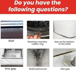 Discount Jaysuing mögelborttagningsgel kök och badrum vägg multi-effekt rengöring fläckar och möglig hushållsvägg mögelborttagning rengöringspasta BF -32869221 | Fyndiq