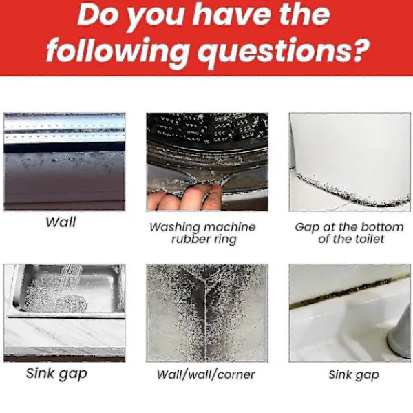 Discount Jaysuing mögelborttagningsgel kök och badrum vägg multi-effekt rengöring fläckar och möglig hushållsvägg mögelborttagning rengöringspasta BF -32869221 | Fyndiq