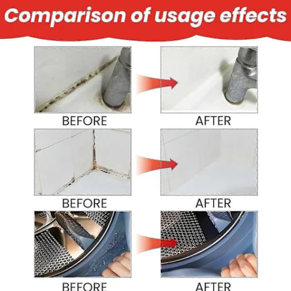 Discount Jaysuing mögelborttagningsgel kök och badrum vägg multi-effekt rengöring fläckar och möglig hushållsvägg mögelborttagning rengöringspasta BF -32869221 | Fyndiq