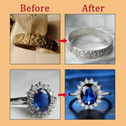 New Jaysuing 100ml Anti-tarnish Silver Jewelry Polishing Spray Cleaner Cleaning