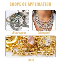 New Jaysuing 100ml Anti-tarnish Silver Jewelry Polishing Spray Cleaner Cleaning