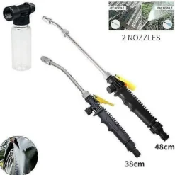 Jet Sono Högtryckstvätt, Jetsono 2-i-1 Högtryckstvätt 38cm