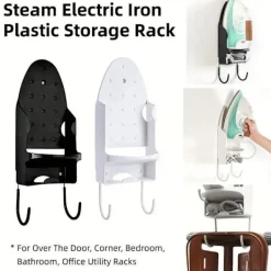 Online Estone Järnstativ Dubbel Krok Förvaringsställ Hängande Järnhållare för Hemorganisation