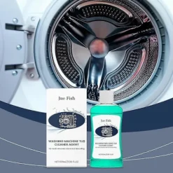 New Jue Tvättmaskinsrengöring Är Lämplig För Alla Modeller. Den Har En Deodoriserande, Uppfriskande Formula Med Låg Skumbildning För Att Skydda Insidan D[D] | Fyndiq