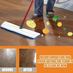 Jue-Fish Multifunktionell golvrengörare skonsam rengöring golvplattor trämöbler envisa fläckar