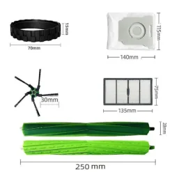 Clearance Juldelar Kit för Irobot Roomba S9(9150) S9+ S9 Plus (9550) Dammsugare