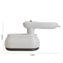 Sale Julklappar för kläder, kraftfull handhållen klädstrykare, bärbar reseångstrykare, kläder, skrynkelfri för kläder vit White