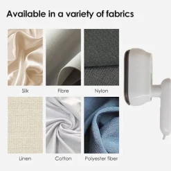 Sale Julklappar för kläder, kraftfull handhållen klädstrykare, bärbar reseångstrykare, kläder, skrynkelfri för kläder vit White