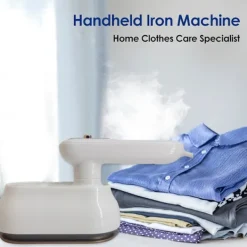 Sale Julklappar för kläder, kraftfull handhållen klädstrykare, bärbar reseångstrykare, kläder, skrynkelfri för kläder vit White