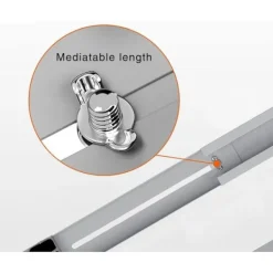 Justerbar möbelflyttare för tvättmaskin med mobil rullbas och broms - Grå