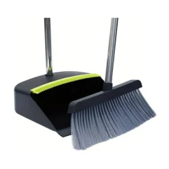 Justerbar sopskyffel och kvast – Ergonomiskt städset