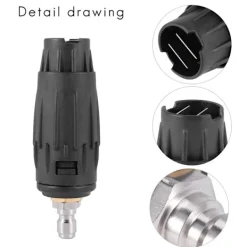 Best Justerbara Munstycken för Trycktvätt, Variabel Sprutmönster, 1/4 Tums Snabbkoppling, 3000 P