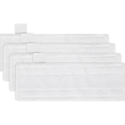 New 6249295984969 Karcher Easyfix SC2 SC3 SC4 SC5 Ångtvätt Trasor Mikrofiber Mopptrasor för Karcher Easyfix SC Serien (Vit Trasa-4st)