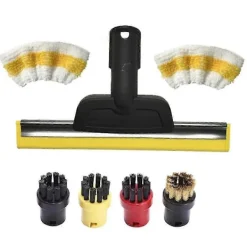 Karcher Easyfix SC2-SC5 Ångtvätt med Golvduk Rund Borste Fönstermunstycke och Skrapa