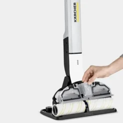 Clearance KARCHER EWM 2 - Trådlös el-mopp - Gör det möjligt att rengöra upp till 60 m² - För alla typer av hårda golv Gul Svart, Vit, Gul