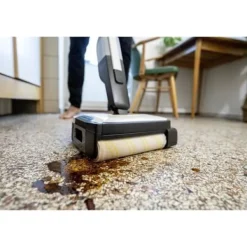 Outlet KARCHER FC 2-4 - Golvrengöring - Samlar upp torr och våt smuts i en enda passage - Parkeringsläge Grå och svart Svart, Grå, Vit