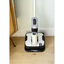 Outlet KARCHER FC 2-4 - Golvrengöring - Samlar upp torr och våt smuts i en enda passage - Parkeringsläge Grå och svart Svart, Grå, Vit