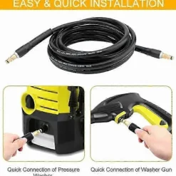 Clearance Karcher K2 - K7 Rengöringsmedel 6m Snabbkopplings Högtrycks Ersättningsslang