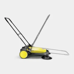 Discount KARCHER S 4 mekanisk sopmaskin - 20L tank - 1 sidoborst - 1800 m²/h Gul svart