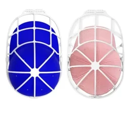 Outlet Keps tvättbur för tvätt av basebollkepsar, hatt tvättmaskin för skåpförvaring och keps rengöringsställ (svart)